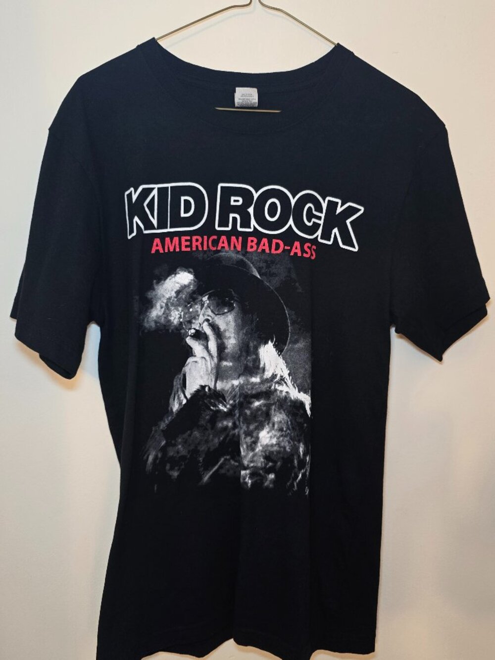 Kid Rock American Bad Ass 2025 Tour T-Shirt Mens M Chris Janson Uncle Kracker